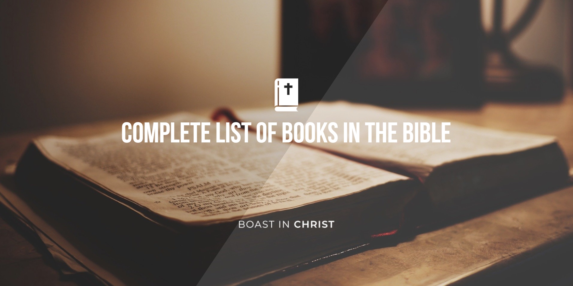 List of Books in The Bible
